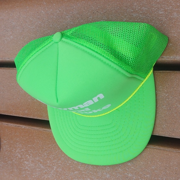 Vtg Bowman and Brooke Trucker Mesh Snapback Hat Cap w/Rope Rare HTF - Picture 3 of 8